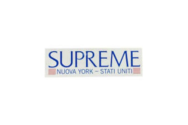 Supreme Nuova York Stati Uniti Stickers