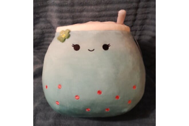 SQUISHMALLOWS "JAKARRIA" BLUE BOBA DRINK PLUSH~ 11 in.