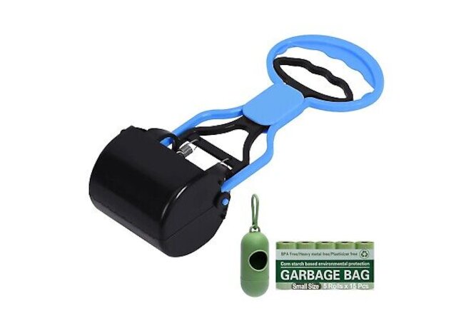 Child Short Handle Portable Outdoor Pet Poop Scooper for Small/Medium/Large D...