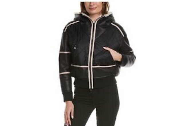 Bogner Lomi-L leather And  Shearling Jacket 2024 Size 6 Original Price $3900