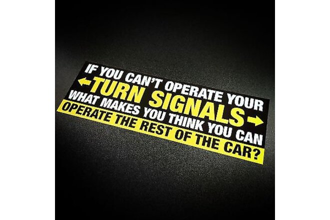 Turn Signals - Sticker