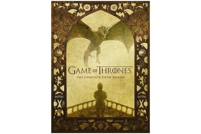 Game of Thrones: The Complete Fifth Season (DVD, 2016, 5-Disc Set)