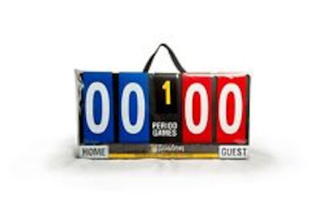 Deluxe Score Keeper with Handle - Score Flipper for Volleyball, Basketball, B...