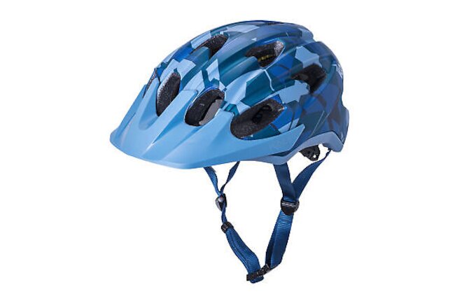 NEW Kali Pace Trail Helmet Large/X-Large Camo Thunder Blue