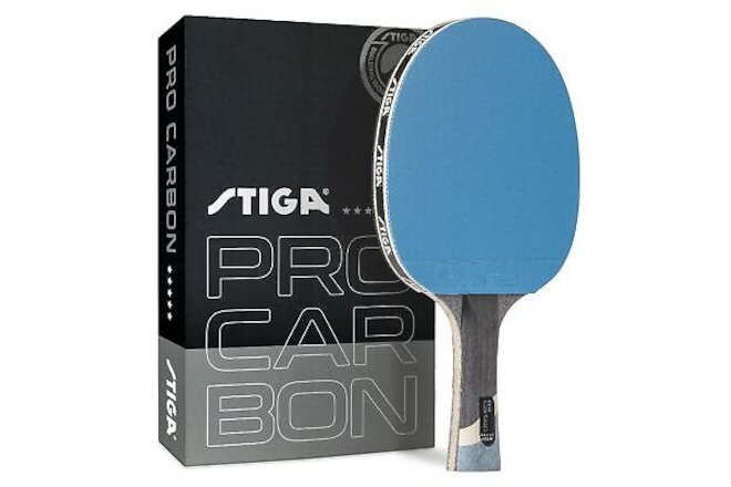 Pro Carbon Performance-Level Table Tennis Racket with Carbon Technology for Tour