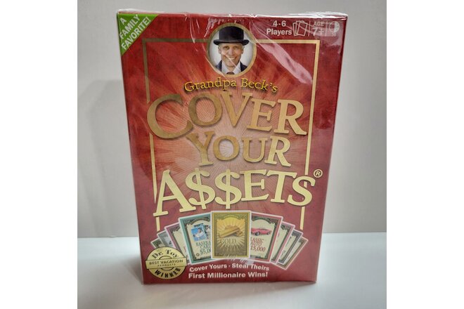 Grandpa Beck's Cover Your Assets Card Game Fun Family-Friendly - Sealed (2020)