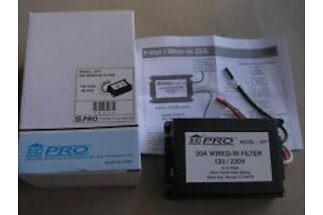 X10 Pro 20A Wired-In Filter 120 / 220V Model XPF