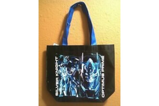 Transformers Shopping Tote Bag 12" Optimus Prime Silver Knight Kids Gift Bag