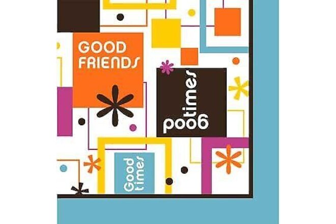 Good Friends Good Times Gift Adult Birthday Party Paper Luncheon Napkins
