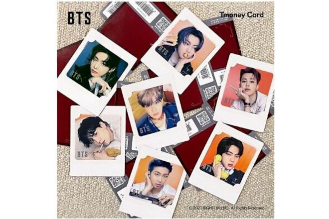 BTS T-Money Card Limited Edition [All member] Release date : Oct 7, 2021