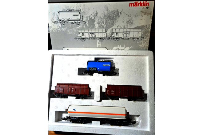 Marklin 4790 Era IV Special Edition Bavarian Regional Freight Car Set