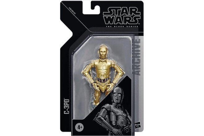 Star Wars The Black Series Archive C3PO 6" Action Figure New In Box C-3P0 Droids