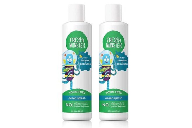 2-in-1 Kids Shampoo & Body Wash, Toxin-Free, Hypoallergenic, Natural Shampoo ...
