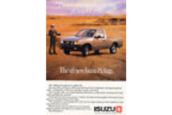 1988 Isuzu Pickup Truck - Gallon - Classic Vintage Advertisement Ad D61