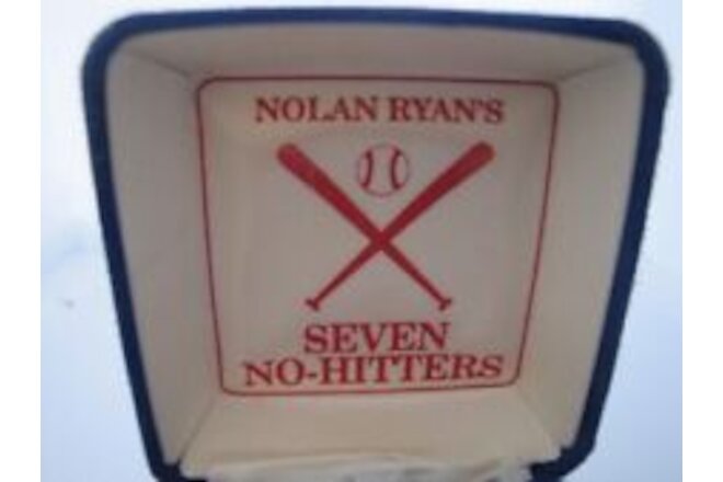 1993 NOLAN RYAN'S 7 TH CAREER NO-HITTER 1 OZ FINE SILVER PROOF W/VELVET BOX