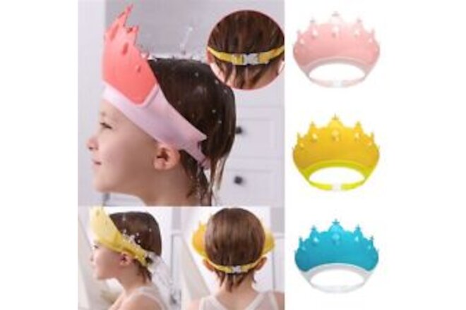 Visor Adjustable Wash Hair Shield Shower Head Cover Shampoo Cap Baby Shower Cap