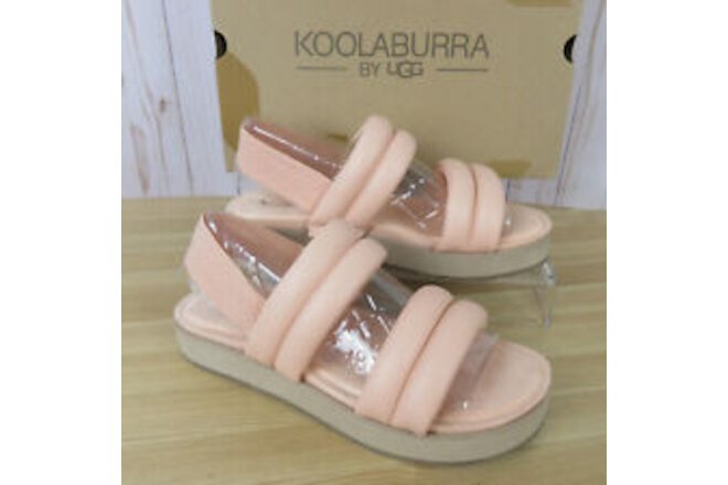 Koolaburra by UGG Anida Womens size 11 Peach Puffy Platform Sandals