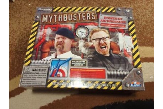 MYTHBUSTERS POWER OF AIR PRESSURE SCIENCE KIT by DISCOVERY CHANNEL Elmer's