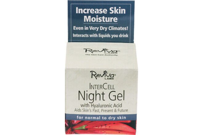 Inter Cell Night Gel by Reviva Labs, 1.25 oz