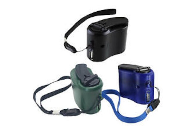 Survival Gear Emergency Power USB Hand Crank Phone Charger Backpack Camping