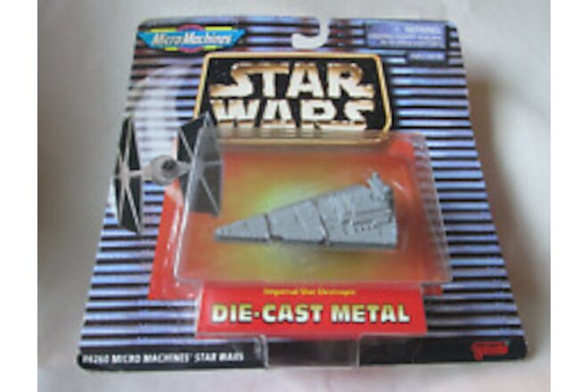 Star Wars Imperial Star Destroyer Diecast Space Ship 1996 Galoob Micro Machines