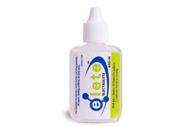 elete – Electrolyte Add-In – 1 Pocket Bottle – 4 Essential Electrolytes Conce...