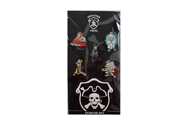 Privateer Press Warmachine Zombie Warcaster Pins (5) New
