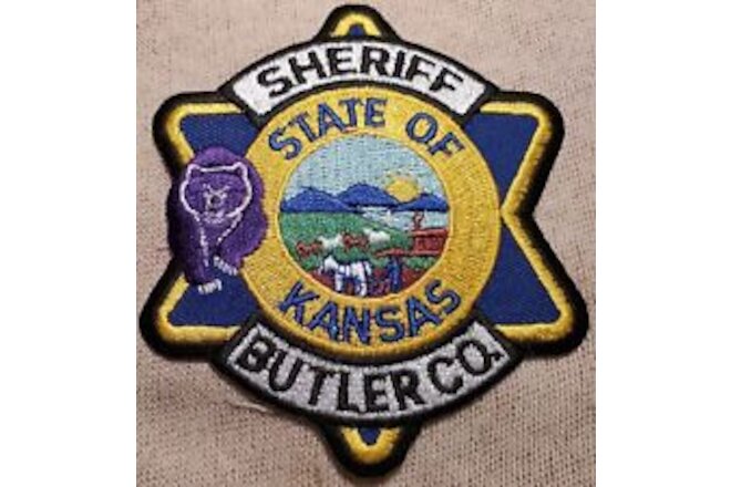 KS Butler County Kansas Sheriff Patch