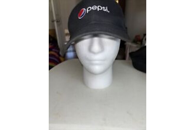 Pepsi Black Baseball Cap One Size Fits All /North Star Marketing