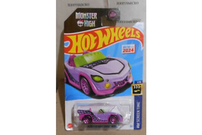 HOT WHEELS HW SCREEN TIME SERIES  MONSTER HIGH GHOUL MOBILE #1/10 OR #3/250