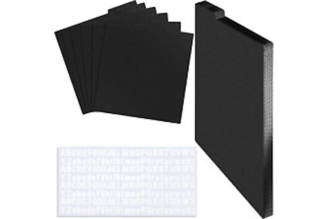 30PCs Vinyl Record Dividers 12.5"x13.49" Cardboard Protection Black Quality Easy