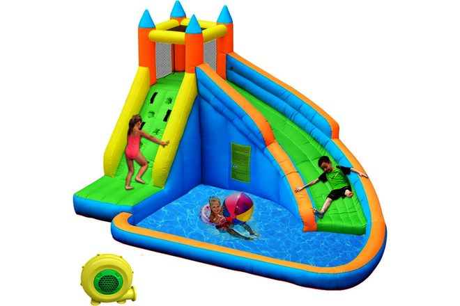 Bounce House, Inflatable Water Slide, Bouncy House with Slide, Water Bounce Hous