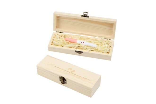 Pregnancy Test Keepsake Box, Surprise Wooden Pregnancy Announcement Gifts Box...