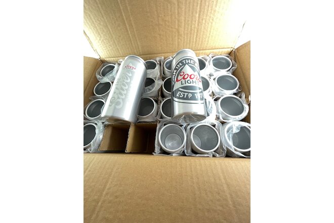 COORS LIGHT SILVER BULLET ALUMINUM 16OZ CAN (CUP) NEW