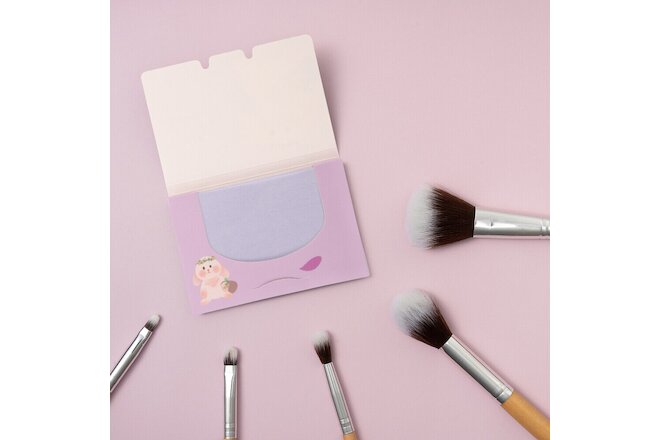 10 Box Oil Blotting Sheets Portable Beauty Blotters for Skin Care Purple