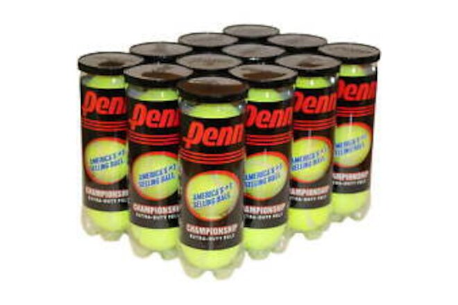 Championship Extra Duty Tennis Balls (12 cans, 36 balls)