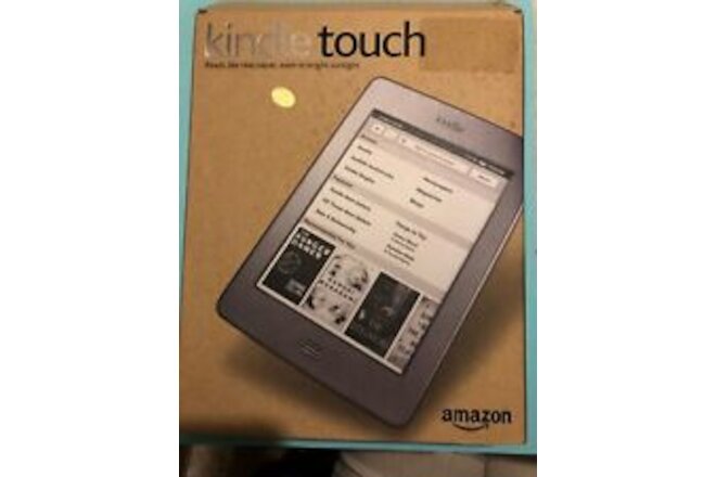 Amazon Kindle Touch (4th Generation) 4GB, Wi-Fi, 6in - Silver Brand New