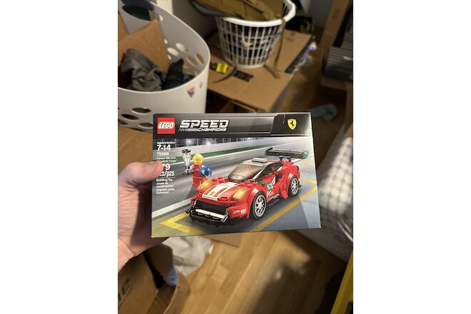 LEGO SPEED CHAMPIONS: Ferrari 488 GT3 Scuderia Corsa (75886) NEW SEALED