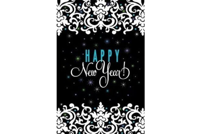 Elegant New Year's Eve Holiday Cocktail Party Decoration Plastic Tablecover