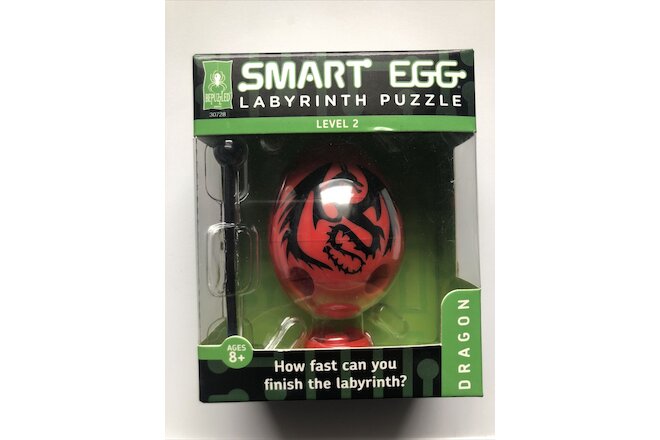 Smart Egg Labyrinth Puzzle Dragon Level 2 Wolf Brain Teaser Red Black