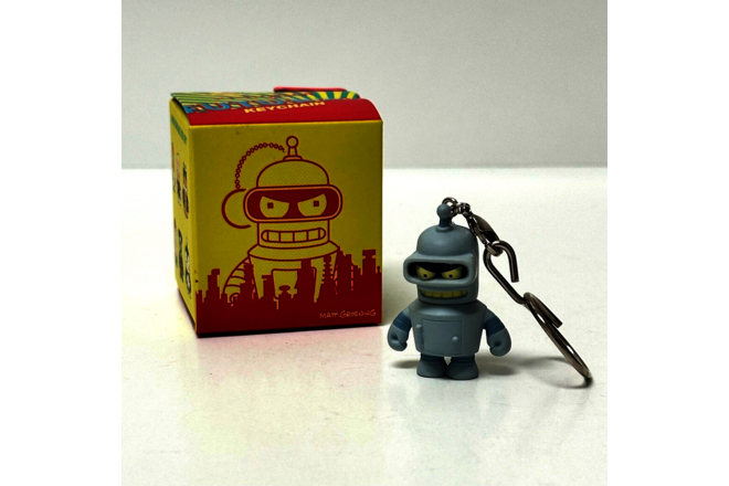 Bender - Futurama Series 1 Zipper Pull / Keychain by Kidrobot