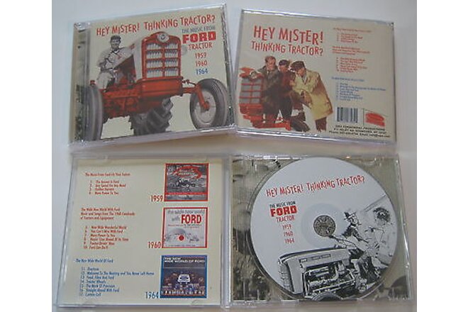 The Music From Ford Tractor- NEW CD - Hey Mister! Thinking Tractor?