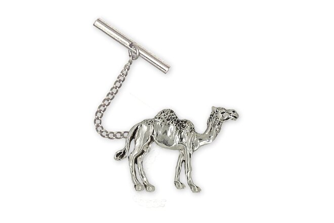 Camel Tie Tack Sterling Silver Handmade Camel Jewelry  CM1-TT