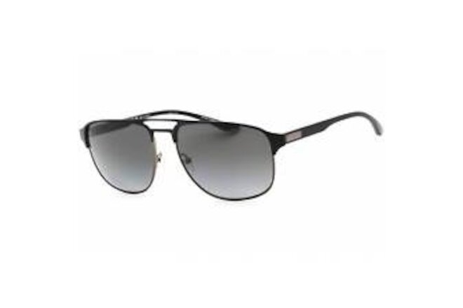 Emporio Armani Men's Sunglasses Matte Gunmetal/Black Metal Frame 0EA2144 336511