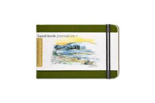 Handbook Journal Co. Artist Canvas Cover Travel Notebook for Drawing and Sket...