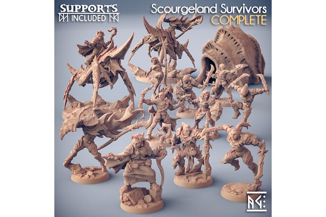 Scourgeland Survivor by Artisan Guild | D&D | DnD | Miniature