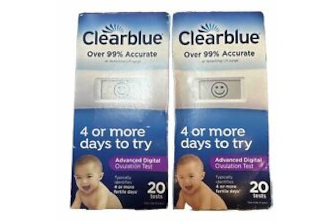 2 - Clearblue Advanced Digital Ovulation Predictor Kit 20