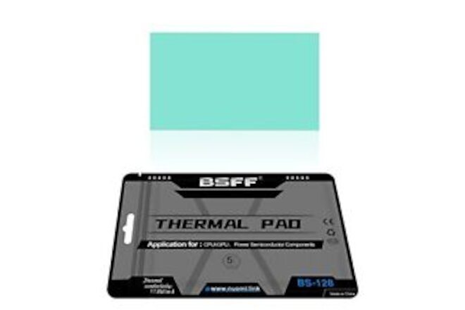 Thermal Pad, Silicone Thermal Pads 80x40x1mm, for Laptop Heatsink/GPU/CPU/LED...