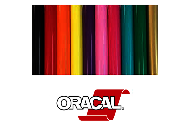 Oracal 651 Permanent Self Adhesive Indoor Outdoor Craft Vinyl 12" Width Roll(s)
