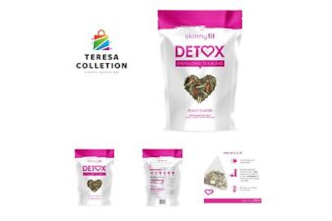 Detox Tea: All-Natural, Laxative-Free, Supports A Healthy Weight, Helps Reduc...